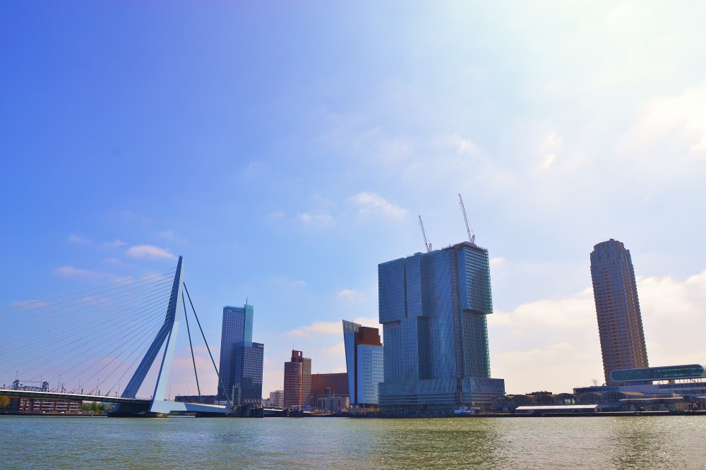 Erasmusbrug, Rotterdam, The Netherlands 