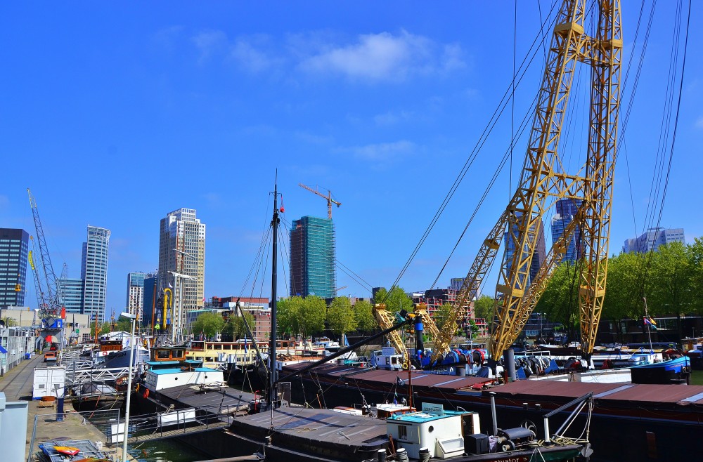 Rotterdam Harbor, The Netherlands