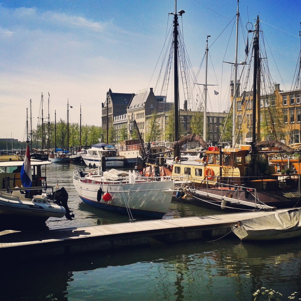 Old harbor of Rotterdam, The Netherlands