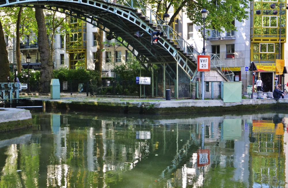 Canal Saint-Martin, Paris, France