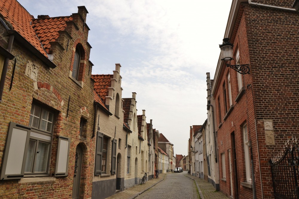 Street in Bruges, Belgium