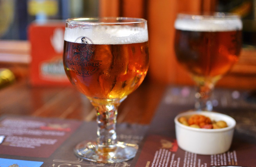 Beer in Bruges, Belgium