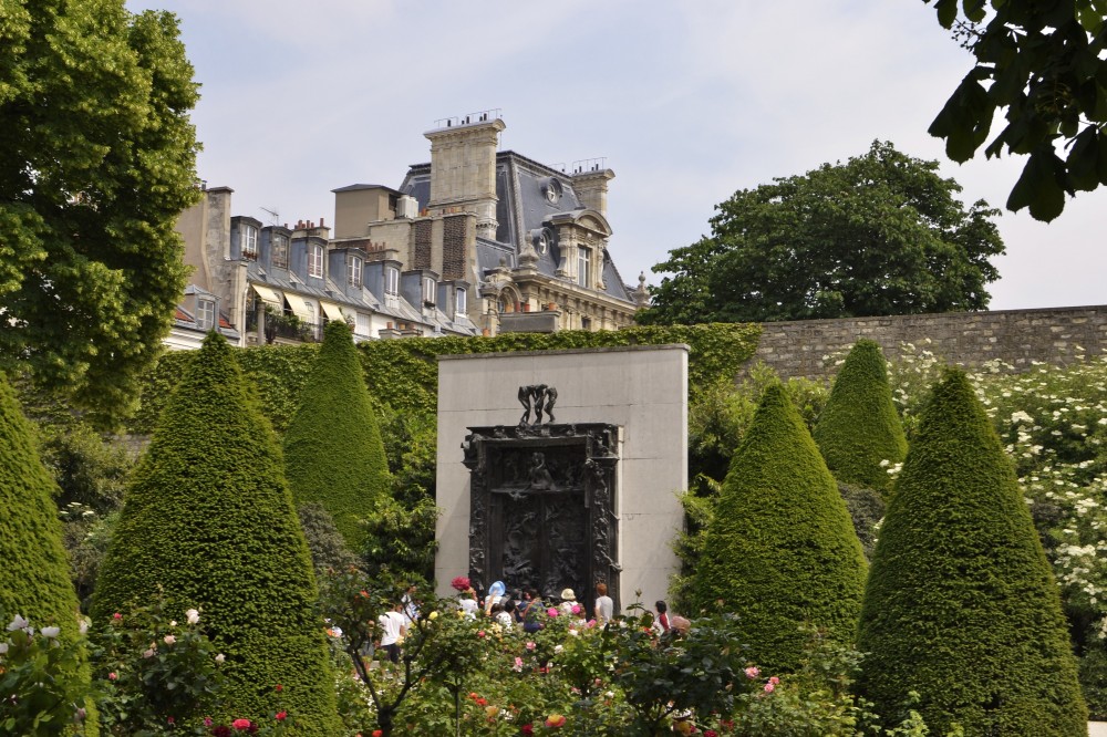The gardens of Musée Rodin, Paris, France