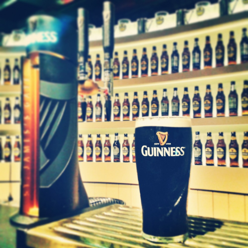 At Guinness Storehouse, Dublin, Ireland