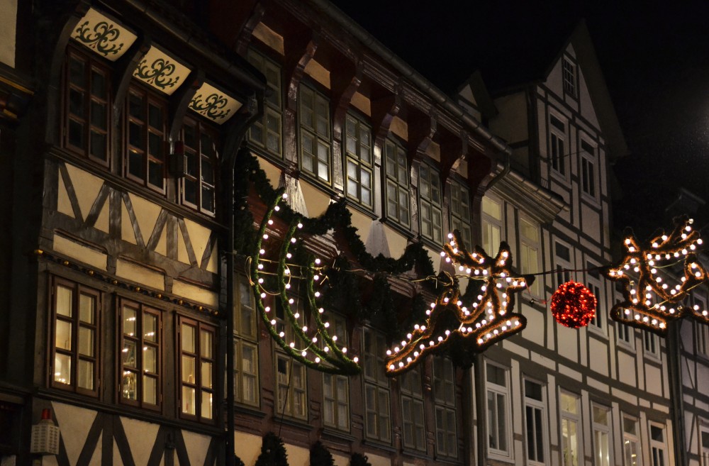 Christmas lights in Göttingen, Germany