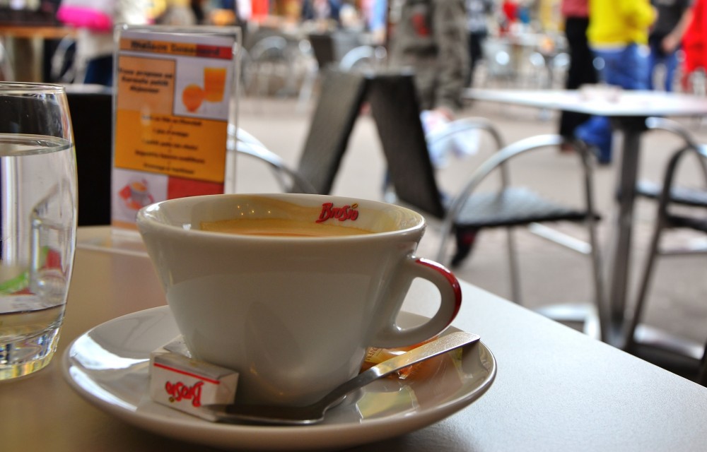 Coffee in Colmar, France