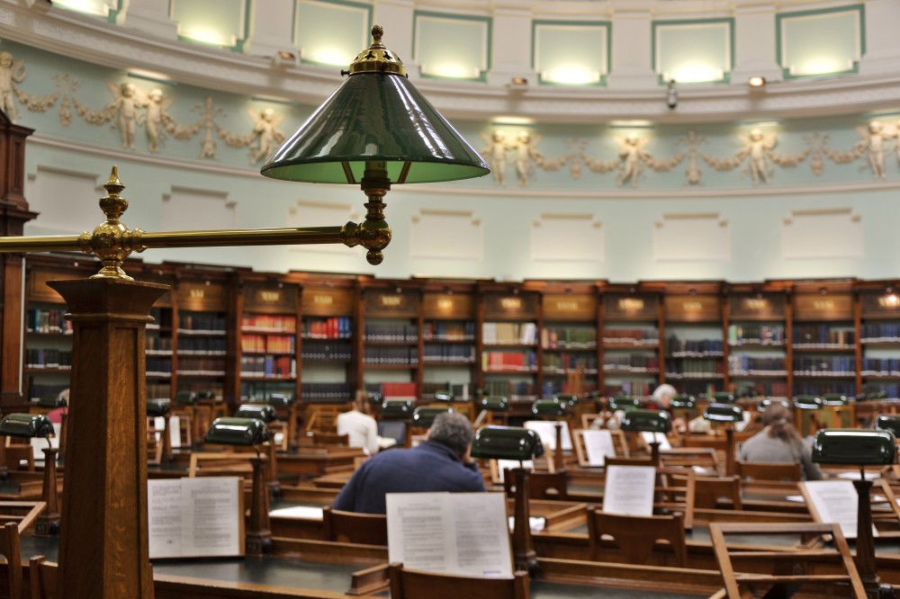 The Reading Room, National Library, Dublin, Ireland