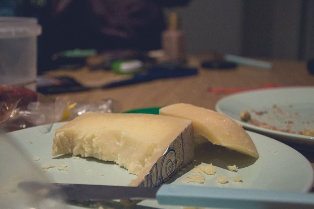 Cheese in Madrid, Spain