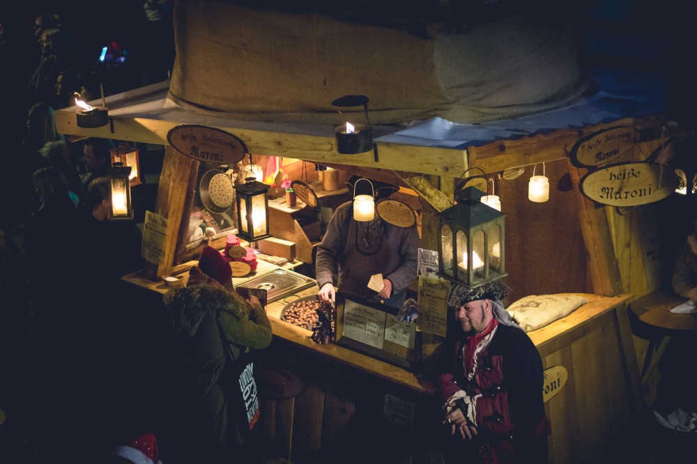 Pirates' Christmas market in Bremen, Germany