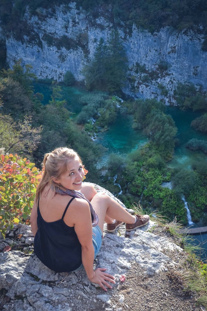 Julika at Plitvice Lakes, Croatia