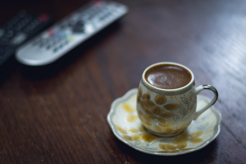 Coffee in a local's house in Amman, Jordan 