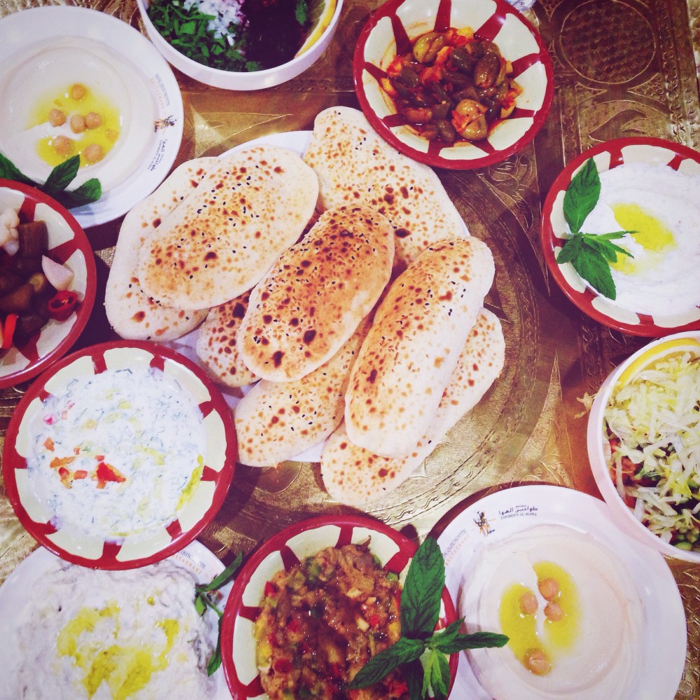 Jordanian food in Amman, Jordan