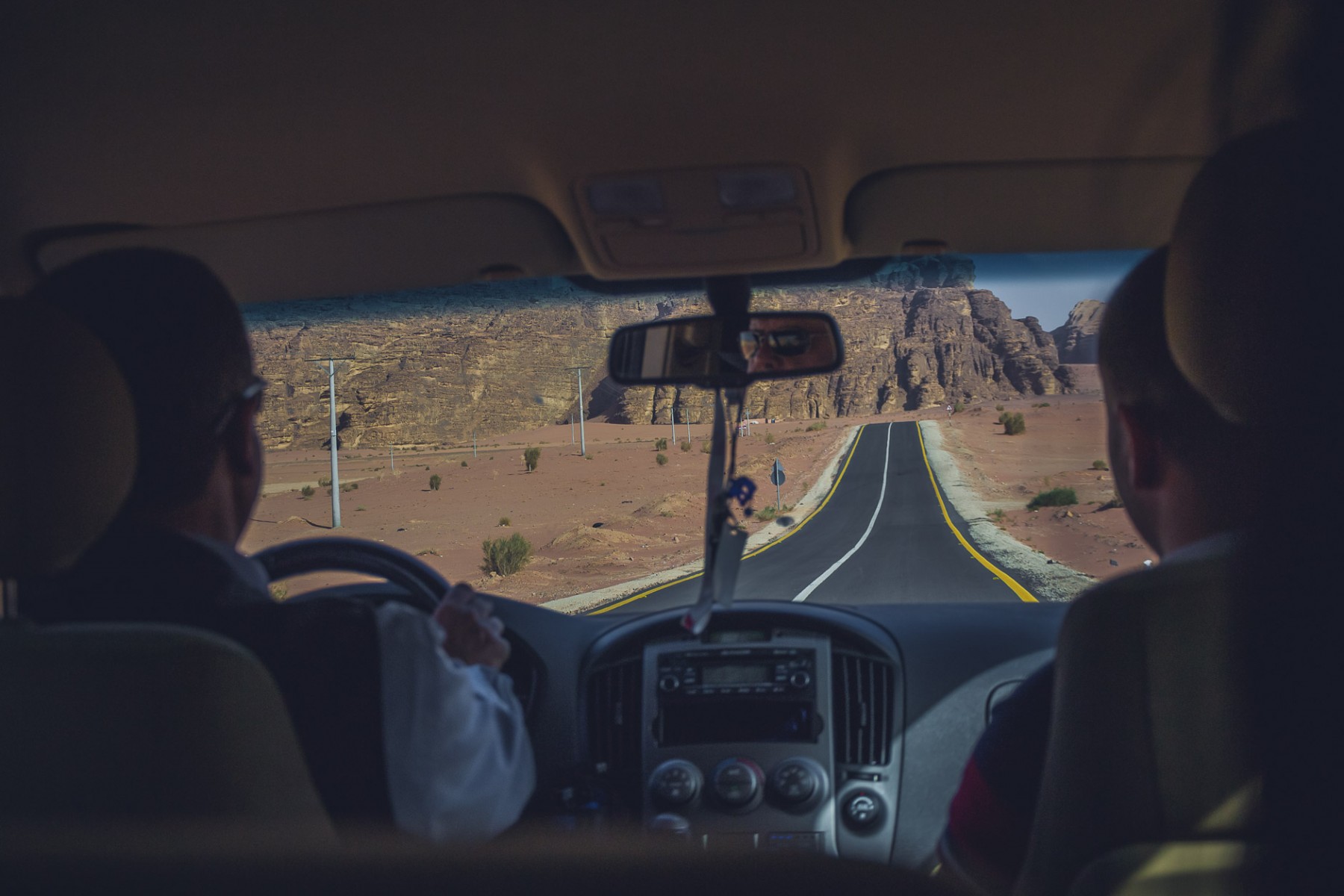 Road trip to Wadi Rum, Jordan