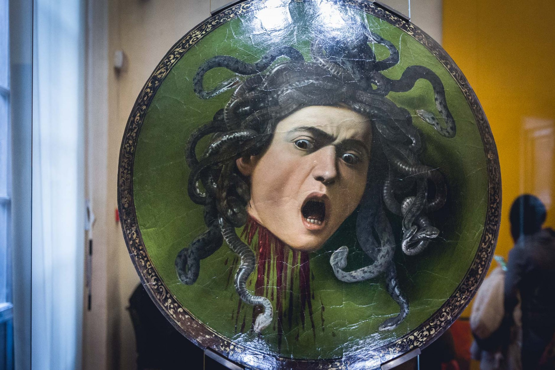 Caravaggio's Medusa, Florence, Italy