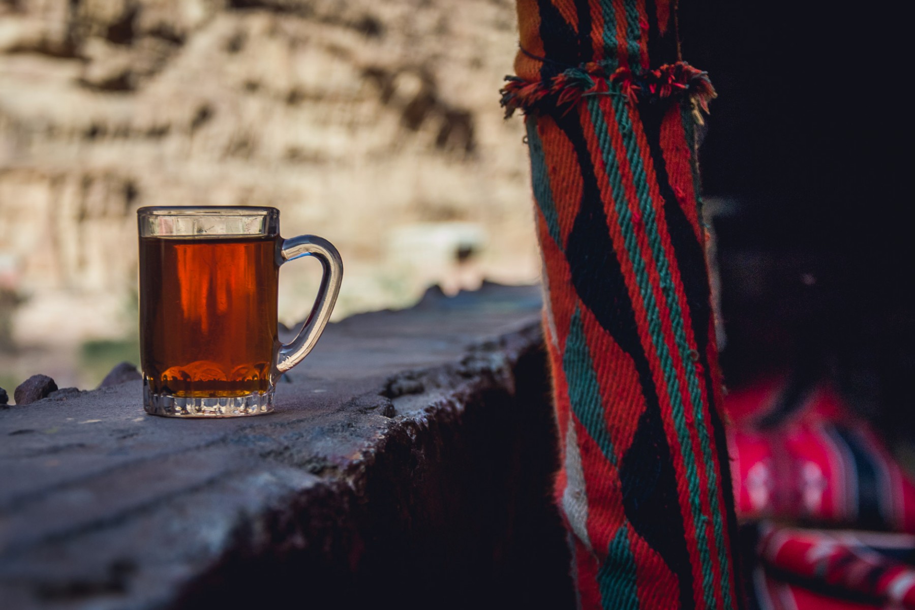 Bedouin tea in Wadi Rum, Jordan 