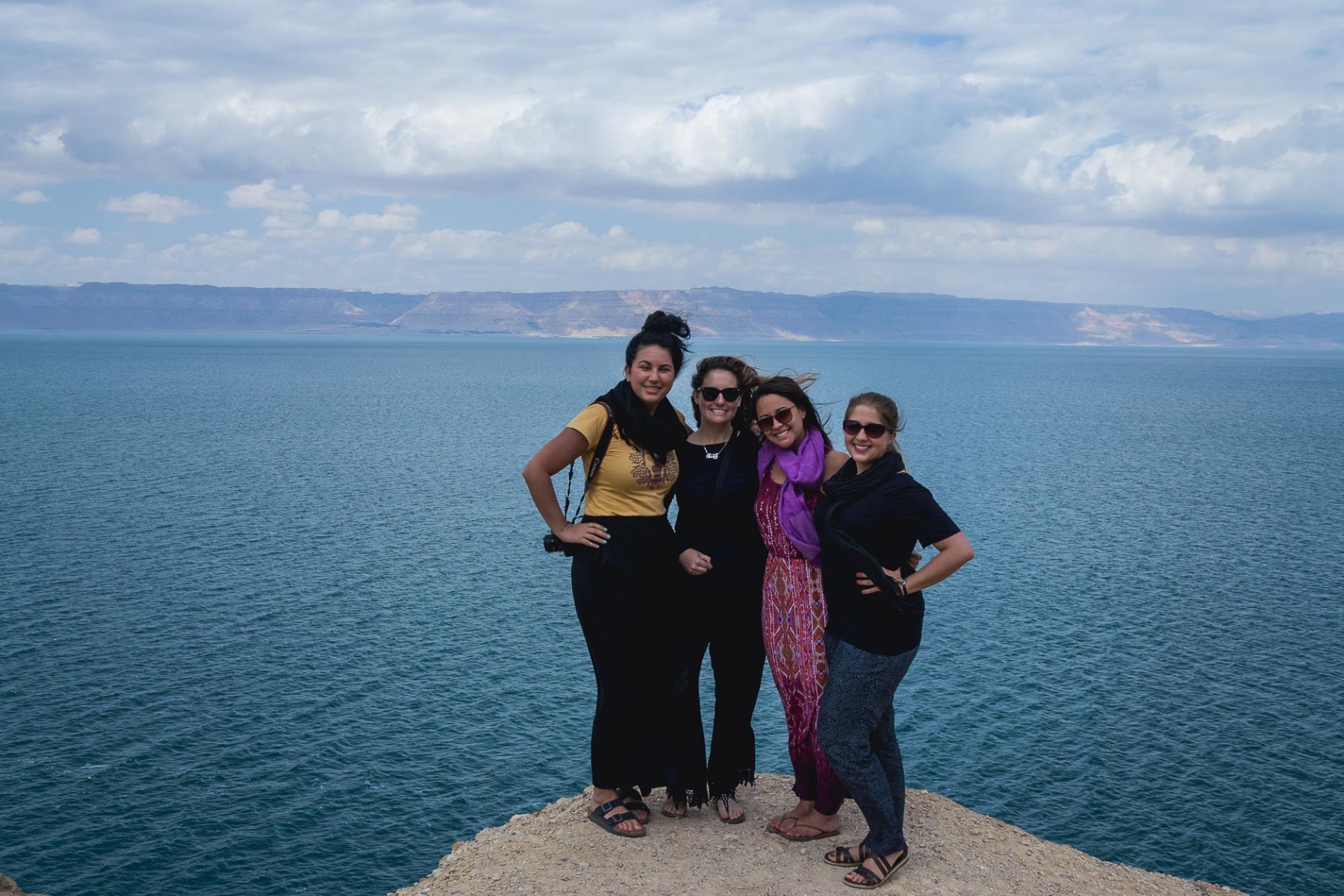 #GirlsGoneJordan by the Dead Sea