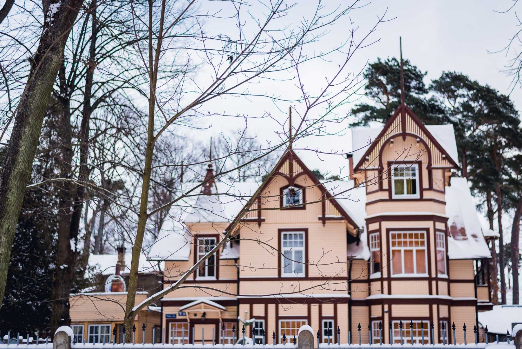 Jurmala, Latvia in January
